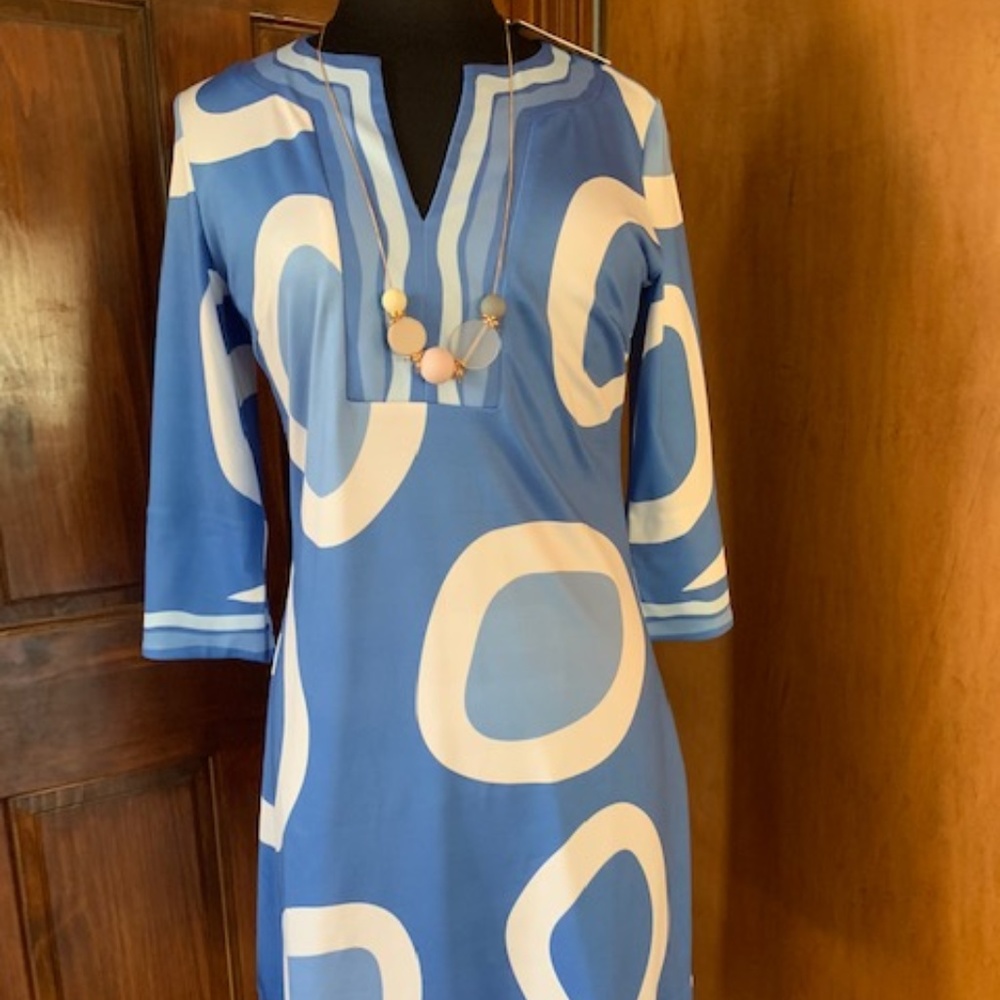 Gretchen Scott Rock Out Split Neck Dress